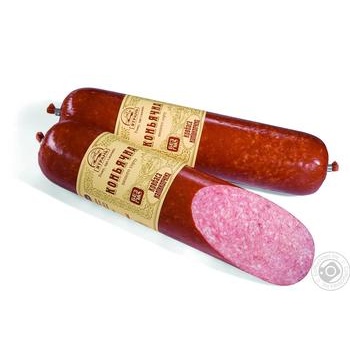 Ковбаса Ятрань Коньячна н/к в/с 260г х15 купить, цены на МегаМаркет - фото 1