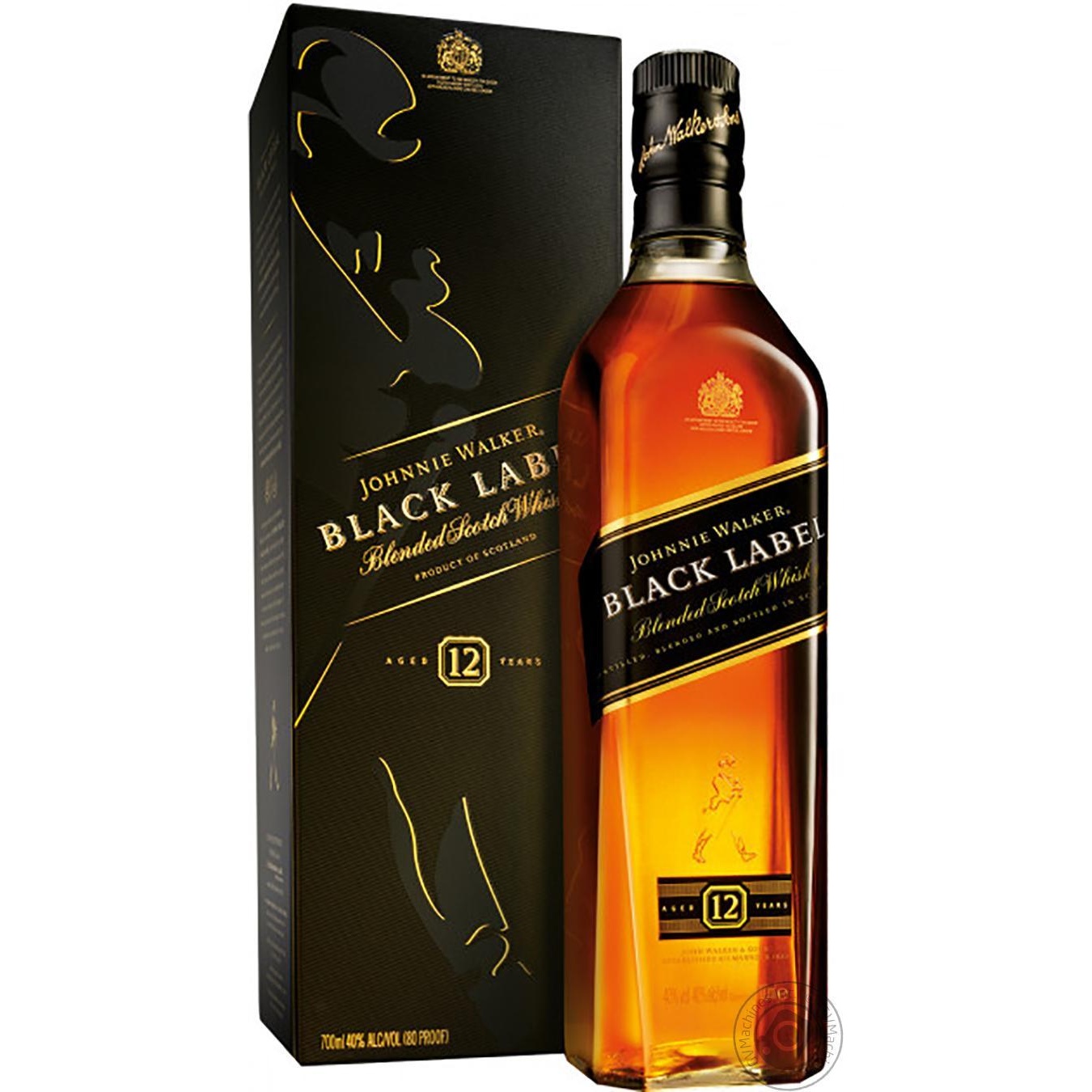 

Виски Johnnie Walker Black Label 12 лет 40% 0,7л