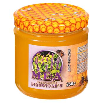 Мед Таврический разнотравье 250г - купить, цены на Таврия В - фото 1