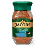 Кофе Jacobs Monarch растворимый сублимированный без кофеина 95г