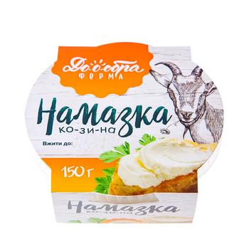 cheese dooobra ferma goat milk 150g Ukraine