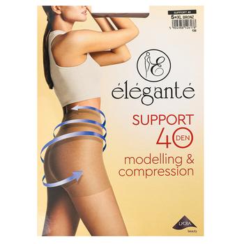 Elegant Support 40 Den Women's Tights s.5 Bronz - buy, prices for Ideal - photo 1