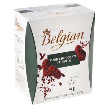 Belgian Truffle Black Chocolate Candies 145g