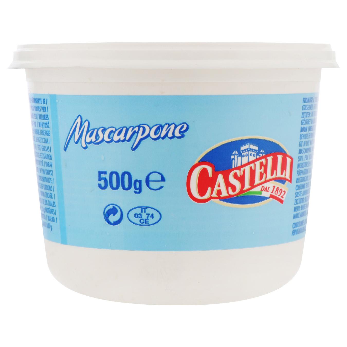 

Сыр Castelli Маскарпоне 80% 500г