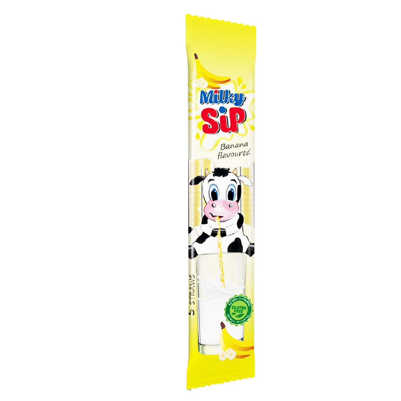 

Соломинки ViteCer MilkySip для молока со вкусом банана 5*6г