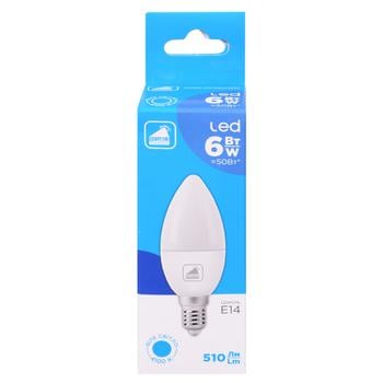 Sekretni Tekhnologii LED Candle Bulb White 6W E14 - buy, prices for Tavria V - photo 1