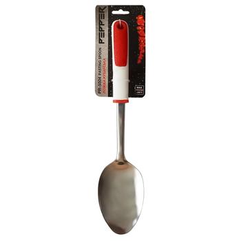 Gusto Pepper Red Stainless Steel Chef's Spoon - buy, prices for Tavria V - photo 1