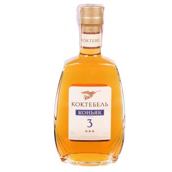 Koktebel Cognac 3 Stars 0.5l - buy, prices for Auchan - photo 3