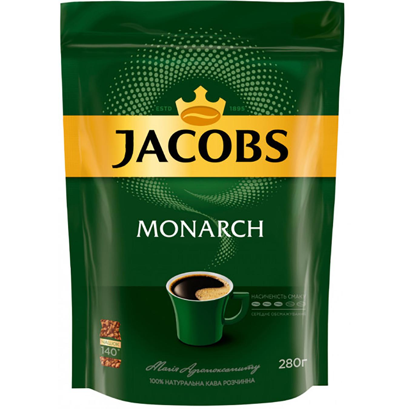 

Кофе Jacobs Monarch растворимый 280г