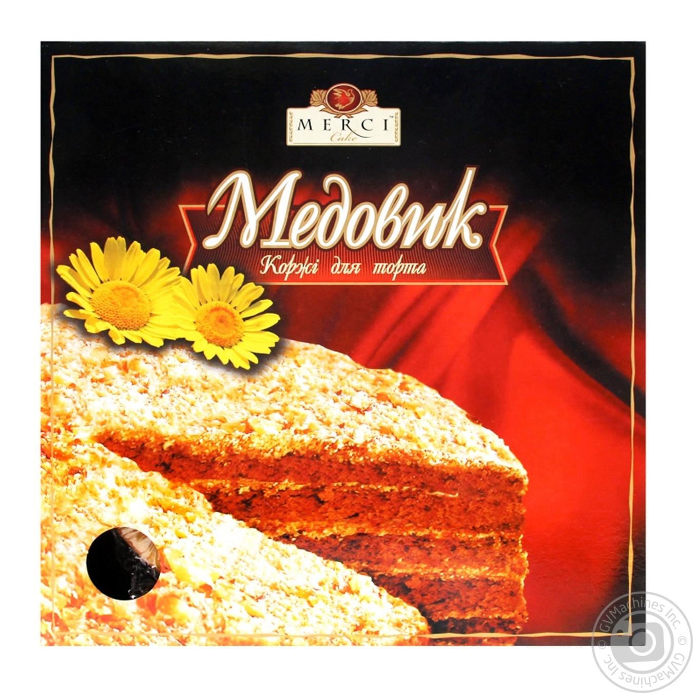 

Лепешки Merci Медовик для торта 500г