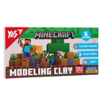 Yes Minecraft Modeling Clay 6 colours