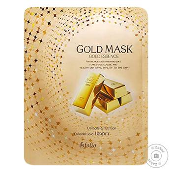 Esfolio Fabric Mask with Gold 25ml - buy, prices for Tavria V - photo 1