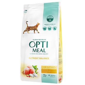 Корм сухий Optimeal з куркою для котів - купити, ціни на Ідеал - фото 2