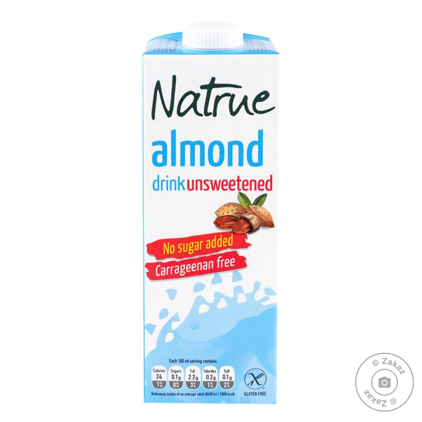 

Напиток миндальный Natrue Almond без добавления сахара 2% 1л