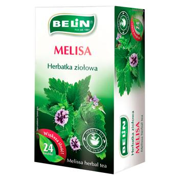 Belin Melissa Herbal Tea 1.5g*24pcs - buy, prices for EKO Market - photo 1