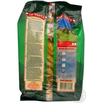Макаронні вироби La Pasta пір'я 400г купити, ціни на МегаМаркет - фото 2