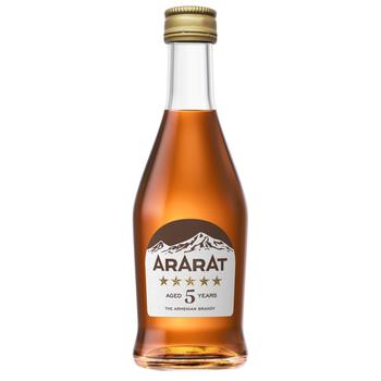 Ararat 5yo Cognac 40% 50ml - buy, prices for - photo 1