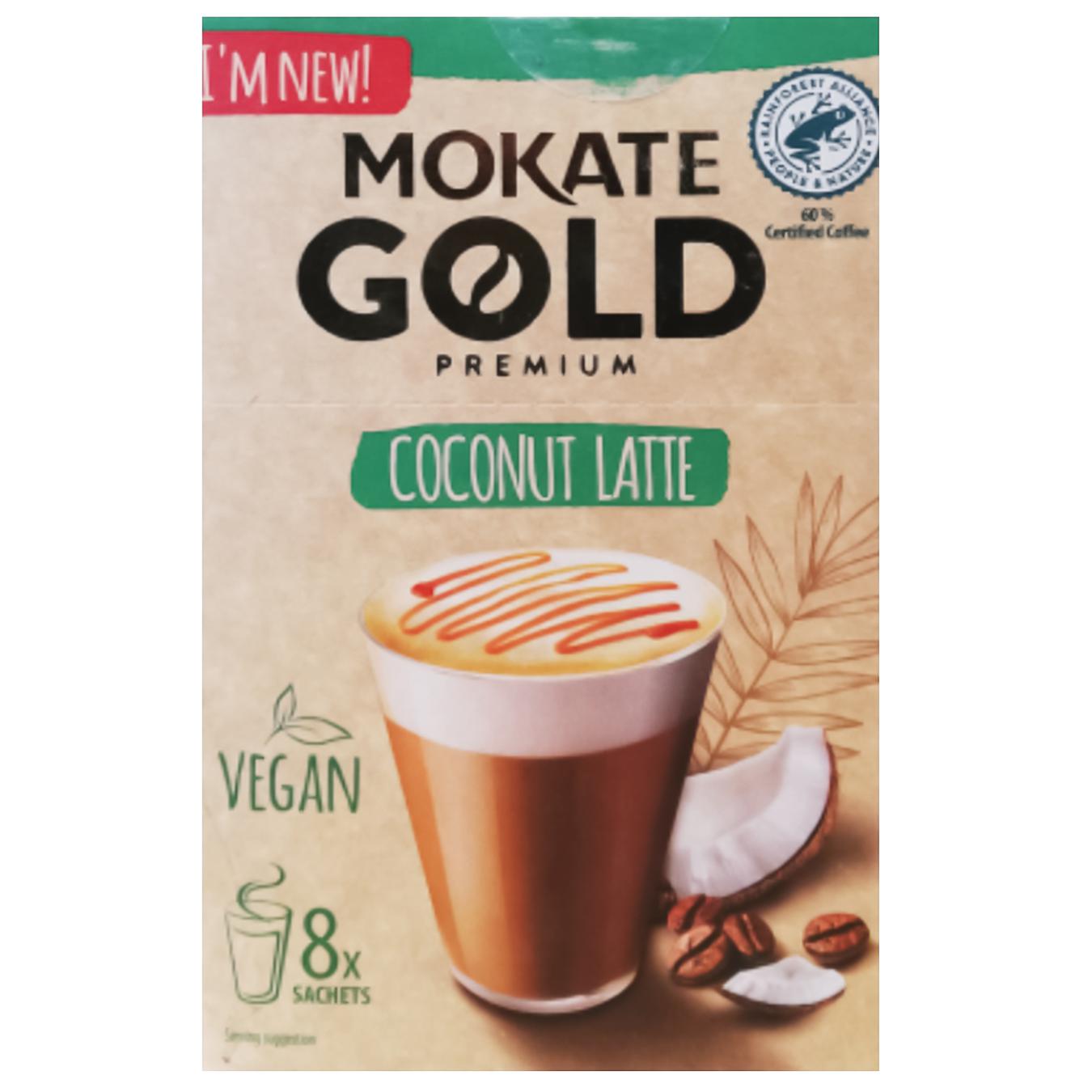 

Кавовий напій MoKaTe 112 г (8*14 г) ВЕГАН капучино Кокосове (Польща)