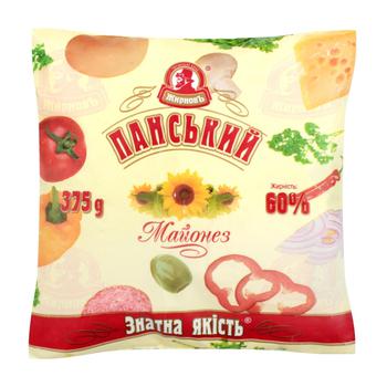 Zhyrnov Panskyj Mayonnaise 60% 330g - buy, prices for Chudo Market - photo 1