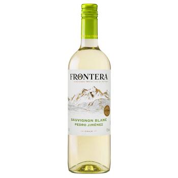 Вино Frontera Sauvignon Blanc біле сухе 12,5% 0,75л - купити, ціни на Auchan - фото 1