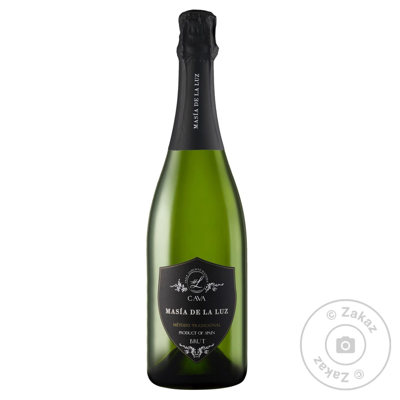 

Вино игристое Cava Masia de la Luz Brut 11,5% 0,75л