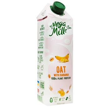 Напій вівсяний Vega Milk з бананом 1.5% 0,95л - купити, ціни на Ідеал - фото 3