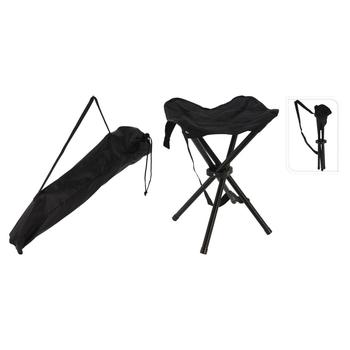 Black Folding Stool with Cover 33x33x40cm - buy, prices for METRO - photo 1