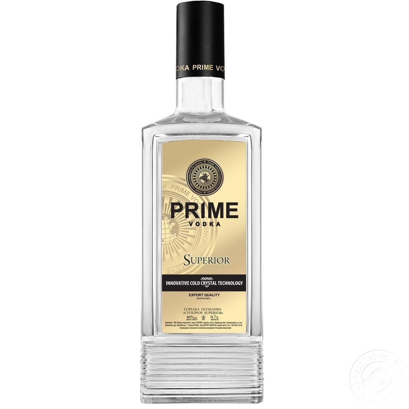 

Водка Prime Superior 40% 0,7л