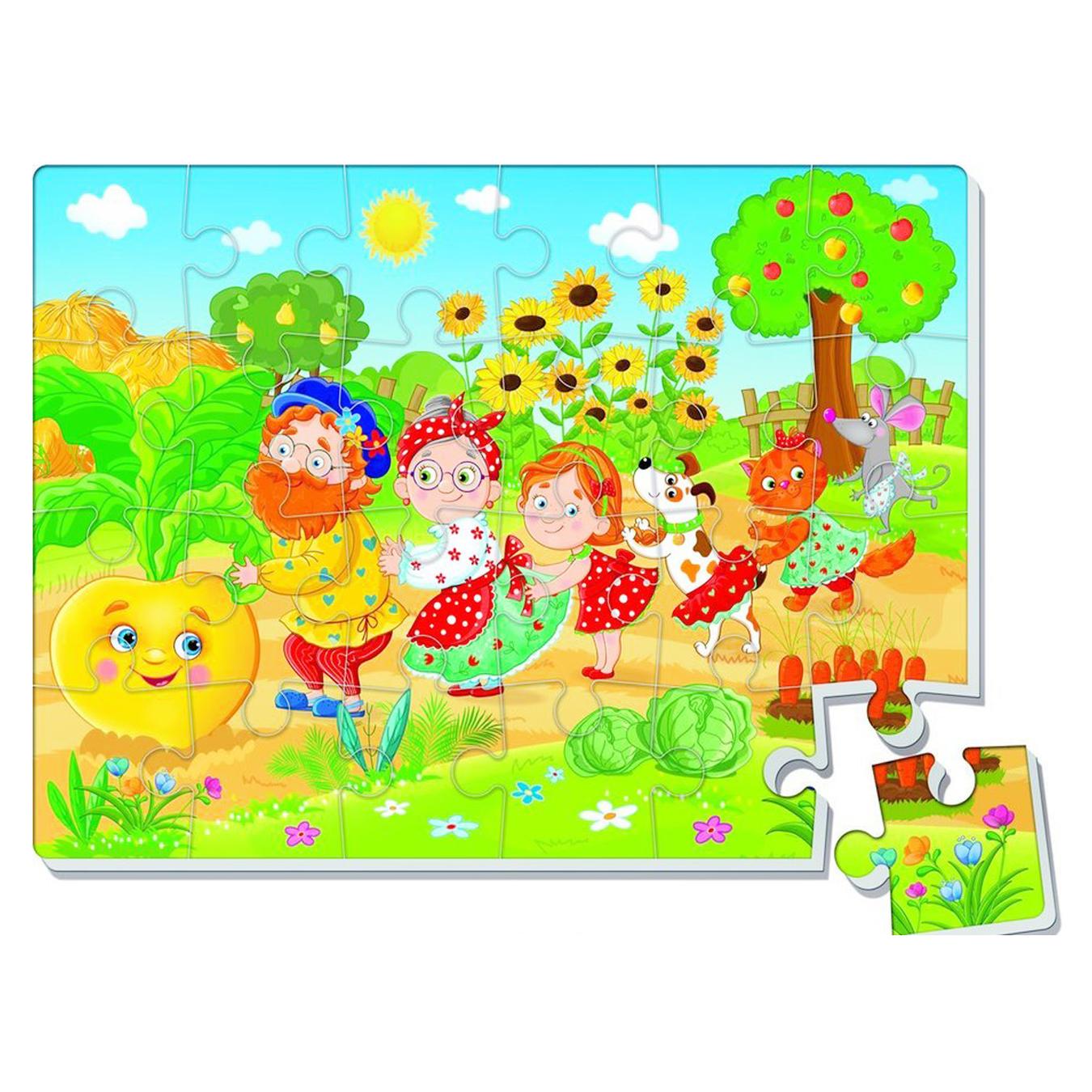 

Игра настольная Vladi Toys мягкие пазлы А4