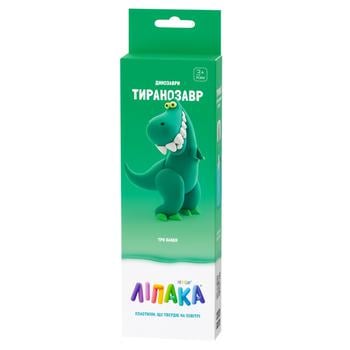 Lipaka Dinosaurs Tyrannosaurus Plasticine Set - buy, prices for COSMOS - photo 1