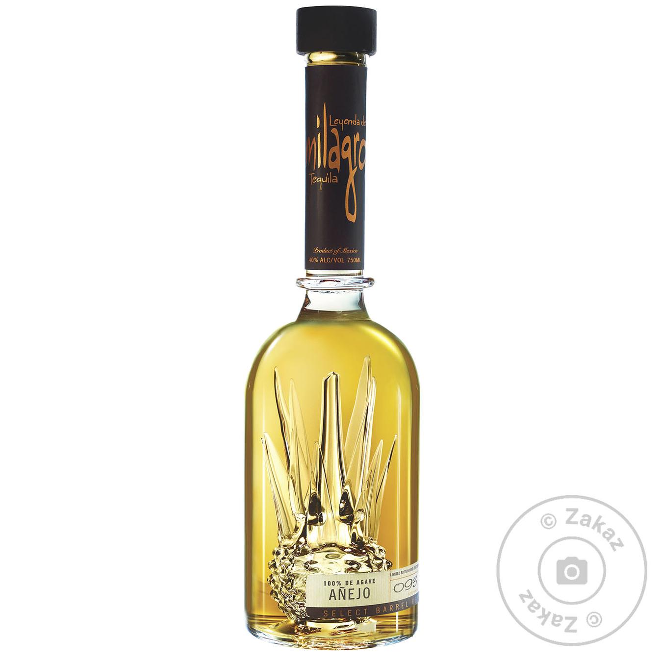 

Текила Legenda Del Milagro Anejo 40% 0,75л
