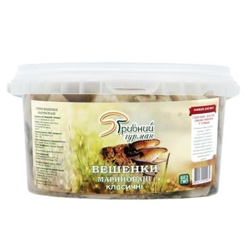 Hrybnyy Hurman Marinated Oyster Mushroom 0.6kg - buy, prices for Tavria V - photo 1