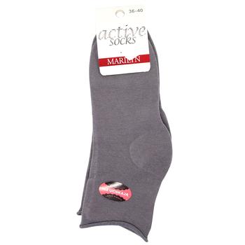 Носки женские Marilyn One Size Grey - купить, цены на ULTRAMARKET - фото 1