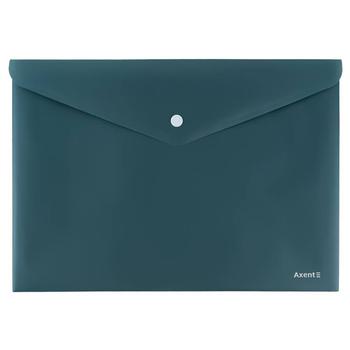 Папка на кнопці Axent А4 Earth colors зелена - купити, ціни на Ідеал - фото 1