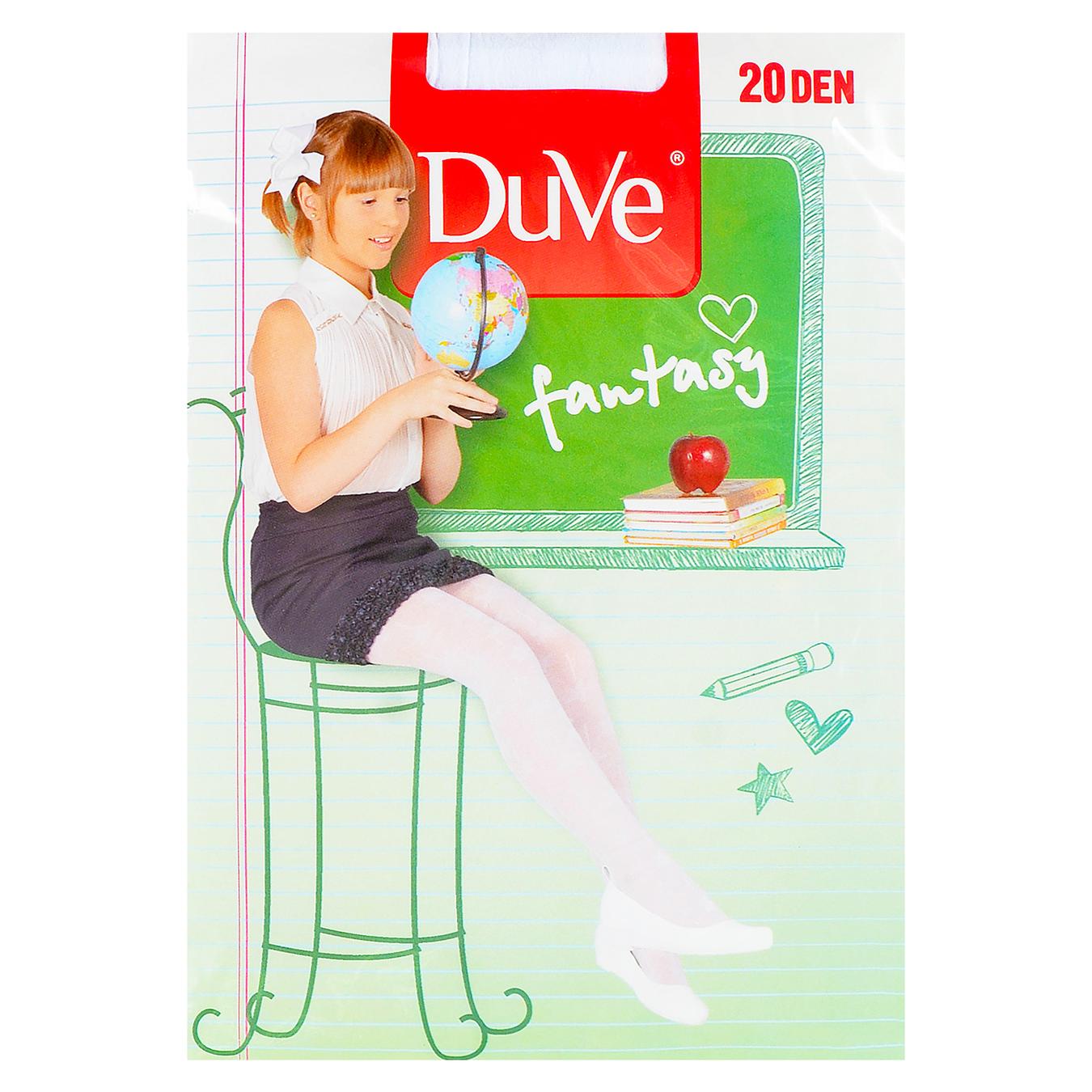 

Колготы DuVe 20Den детские р.141, 140-146, 68-72 белый