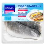 Norven Chilled Seabass Fillet Skin-On 240g