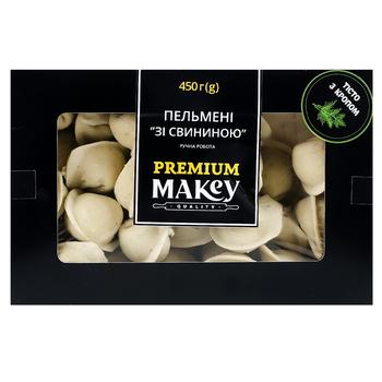 Пельмені Makey Premium зі свининою 450г - купити, ціни на Епіцентр FOOD - фото 1