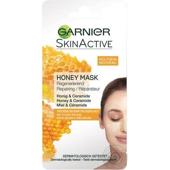 Маска Garnier Відновлююча з медом для сухої та дуже сухої шкіри обличчя 8мл купити, ціни на МегаМаркет - фото 1