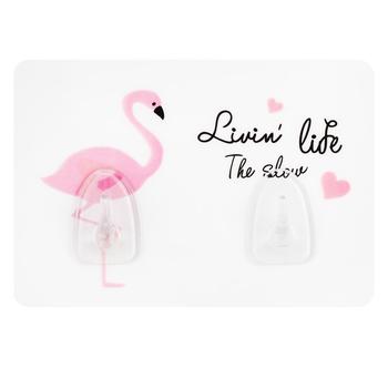 Arino Flamingo Plastic Silicone Base Double Hook - buy, prices for Tavria V - photo 1