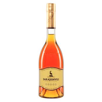 Бренді Sarajishvili 5 років 40% 0,7л - купити, ціни на NOVUS - фото 1