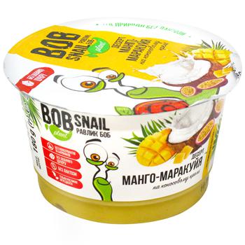 Десерт Bob Snail на кокосовому кремі манго-маракуйя 180г - купити, ціни на Auchan - фото 1