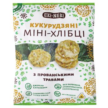 Eki-Neki Corn With Provence Herbs Mini Crispbreads 40g - buy, prices for - photo 1