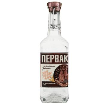 Pervak Vodka on Borodinsky Bread 40% 0.5l - buy, prices for Auchan - photo 1