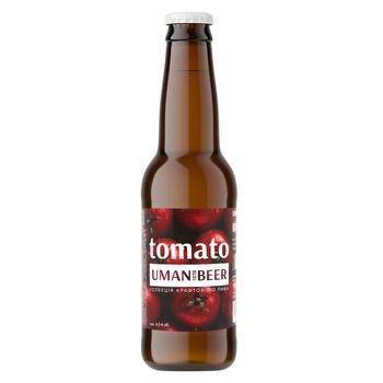 Пиво Umanbeer Tomato светлое нефильтрованное 4% 0,33л