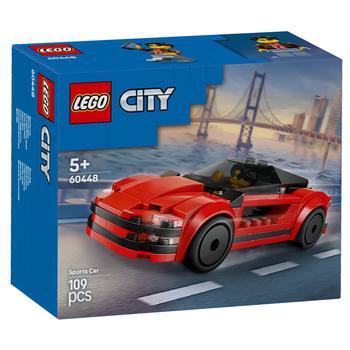 Конструктор Lego City Красный спортивный автомобиль 60448 - купить, цены на METRO - фото 2