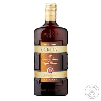 Настоянка лікерна Becherovka Cordial 38% 0,5л - купити, ціни на - фото 1