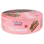 Торт Tarta Пражский бисквитный с вишней 1кг