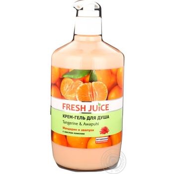 Гель для душу Fresh Juice Мандарин і авапухі 750мл купити, ціни на МегаМаркет - фото 1