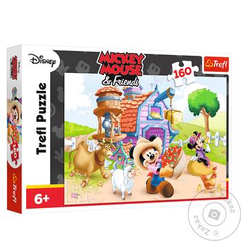 Trefl Mickey Mouse On Farm Puzzles 160 Elements - buy, prices for COSMOS - photo 1