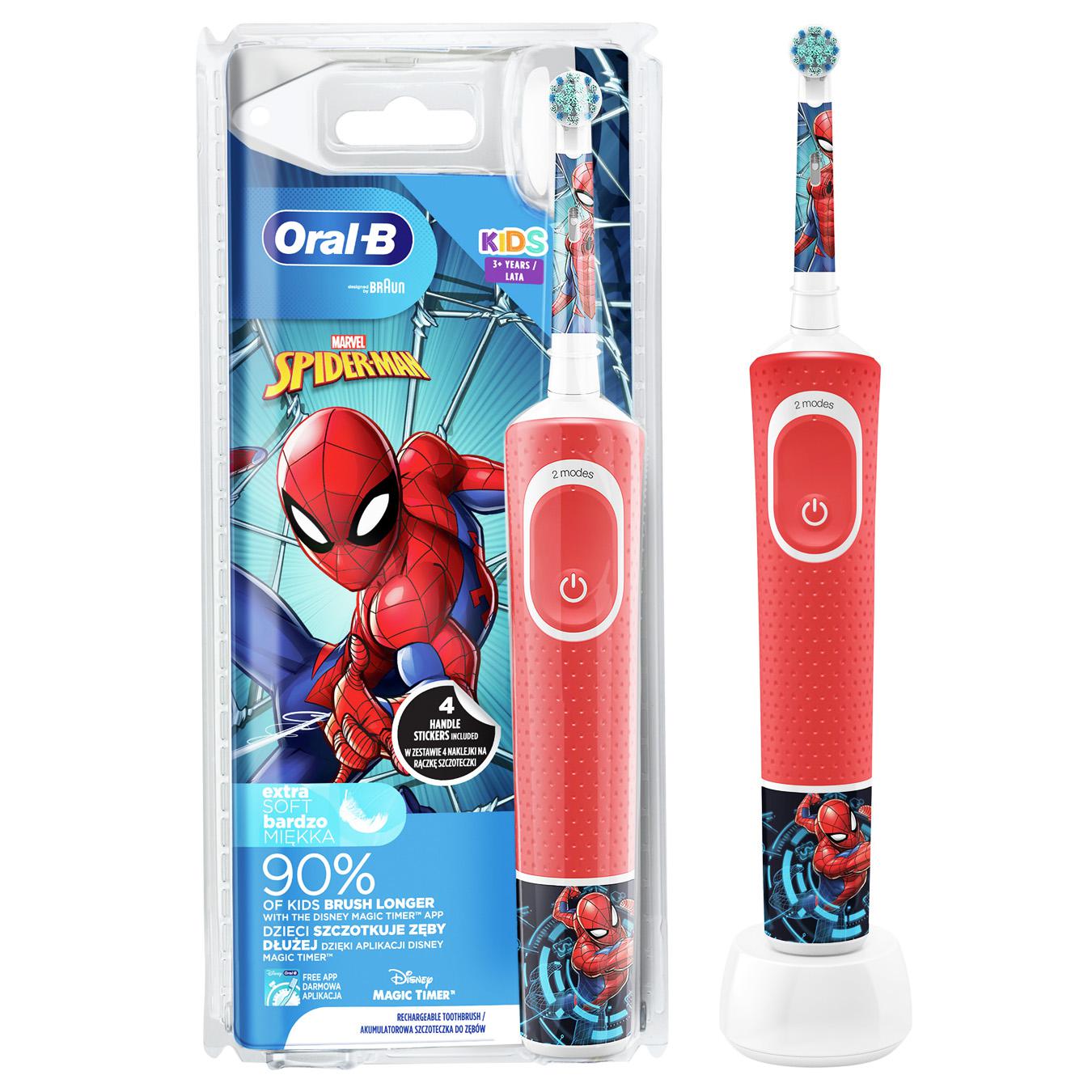 

Зубная щетка Oral-B Spider-Man электрическая
